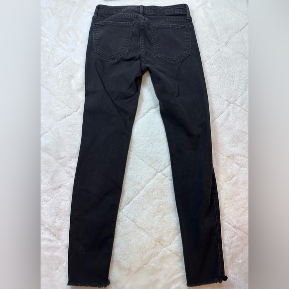 Just Black women’s black distressed jeans size 24 - Picture 6 of 6